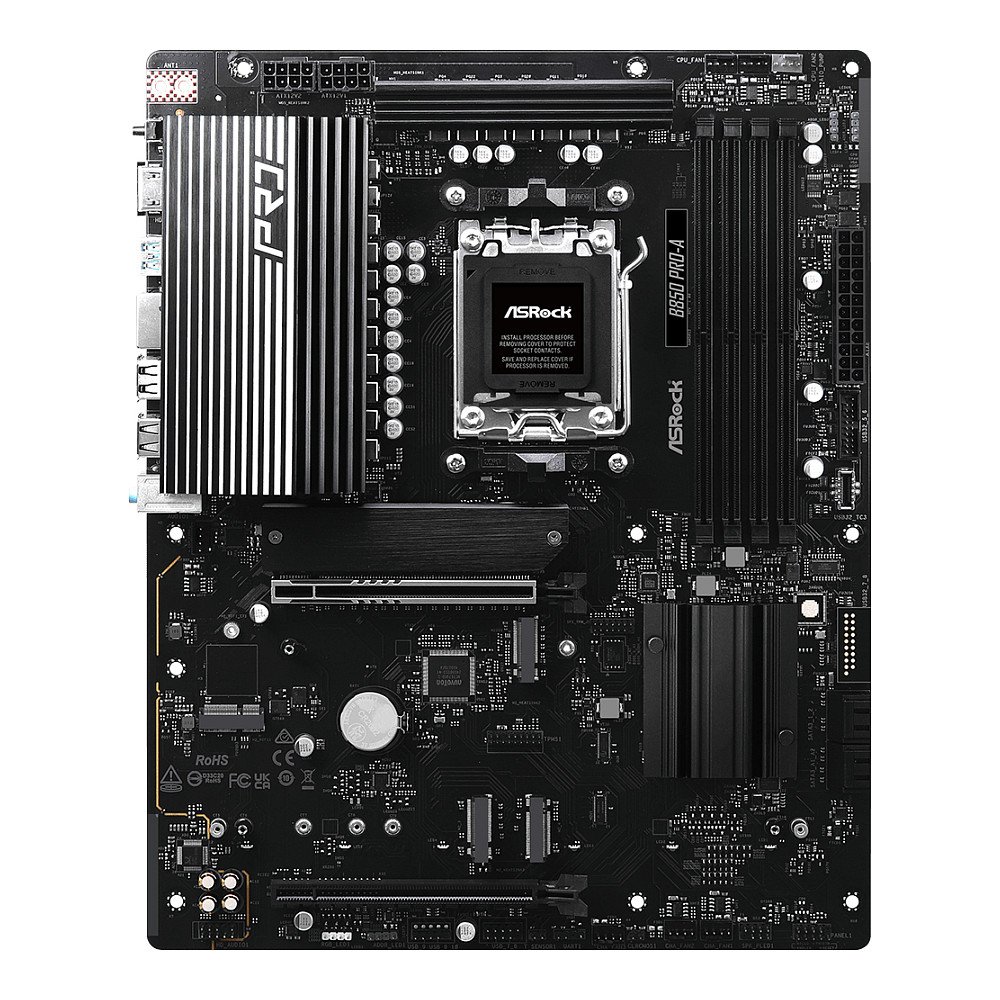 ASRock B850 Pro-A - motherboard - ATX - Socket AM5 - AMD B850 - 90-MXBQM-A0UAYZ