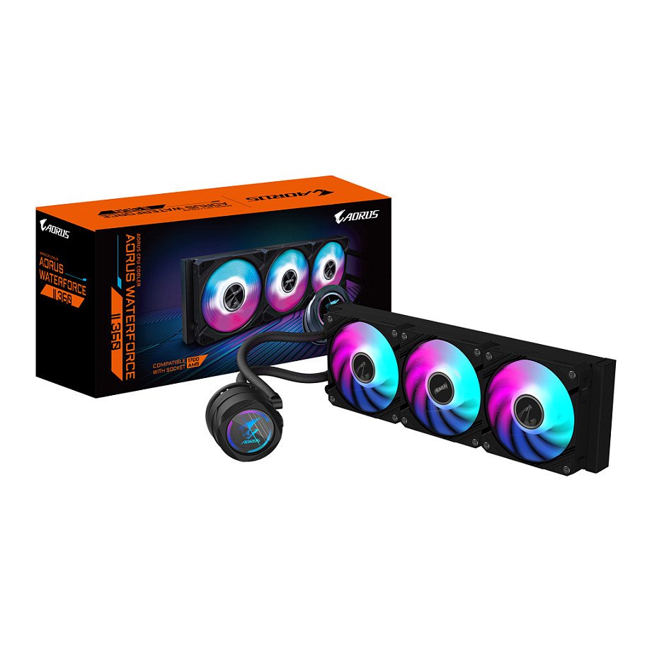 AORUS WATERFORCE II 360 - processor liquid cooling system - GP-AORUS WATERFORCE II 360 G2