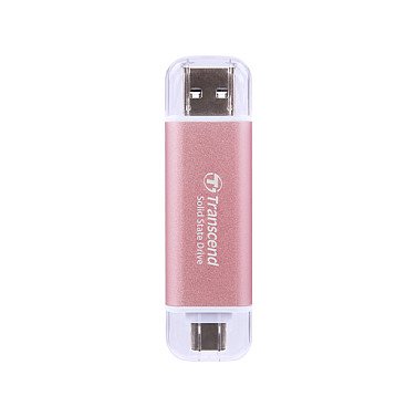 Transcend ESD310P External USB 10Gbps Type C A Pink 512GB - TS512GESD310P