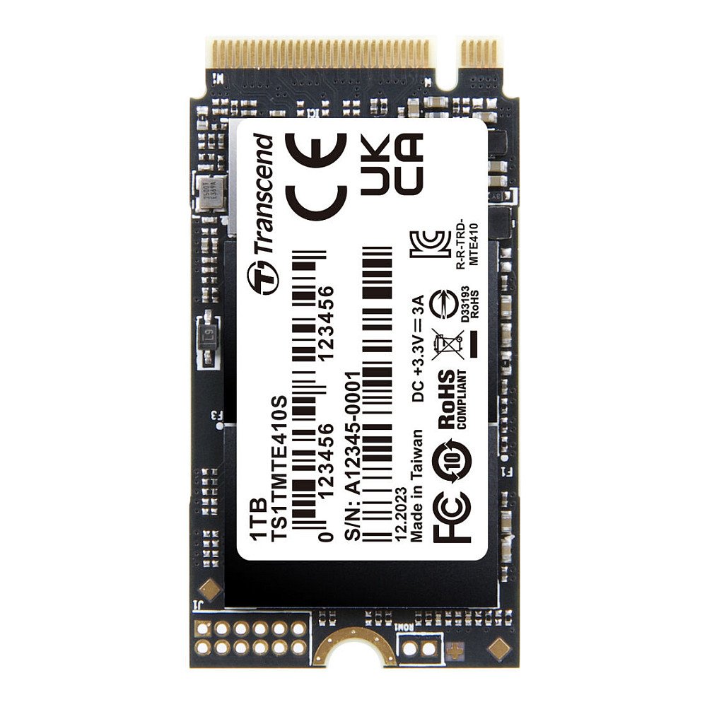 Transcend 3D 1TB M.2 NVMe - TS1TMTE410S
