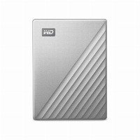 WD Western Digital My Passport Ultra USB-C/USB3.0 HDD 2,5Zoll Metal finish RTL 2TB 2.5" - WDBC3C0020BSL-WESN
