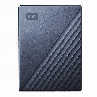 WD Western Digital My Passport Ultra USB-C/USB3.0 HDD 2,5Zoll Metal finish RTL 5TB 2.5" - WDBFTM0050BBL-WESN
