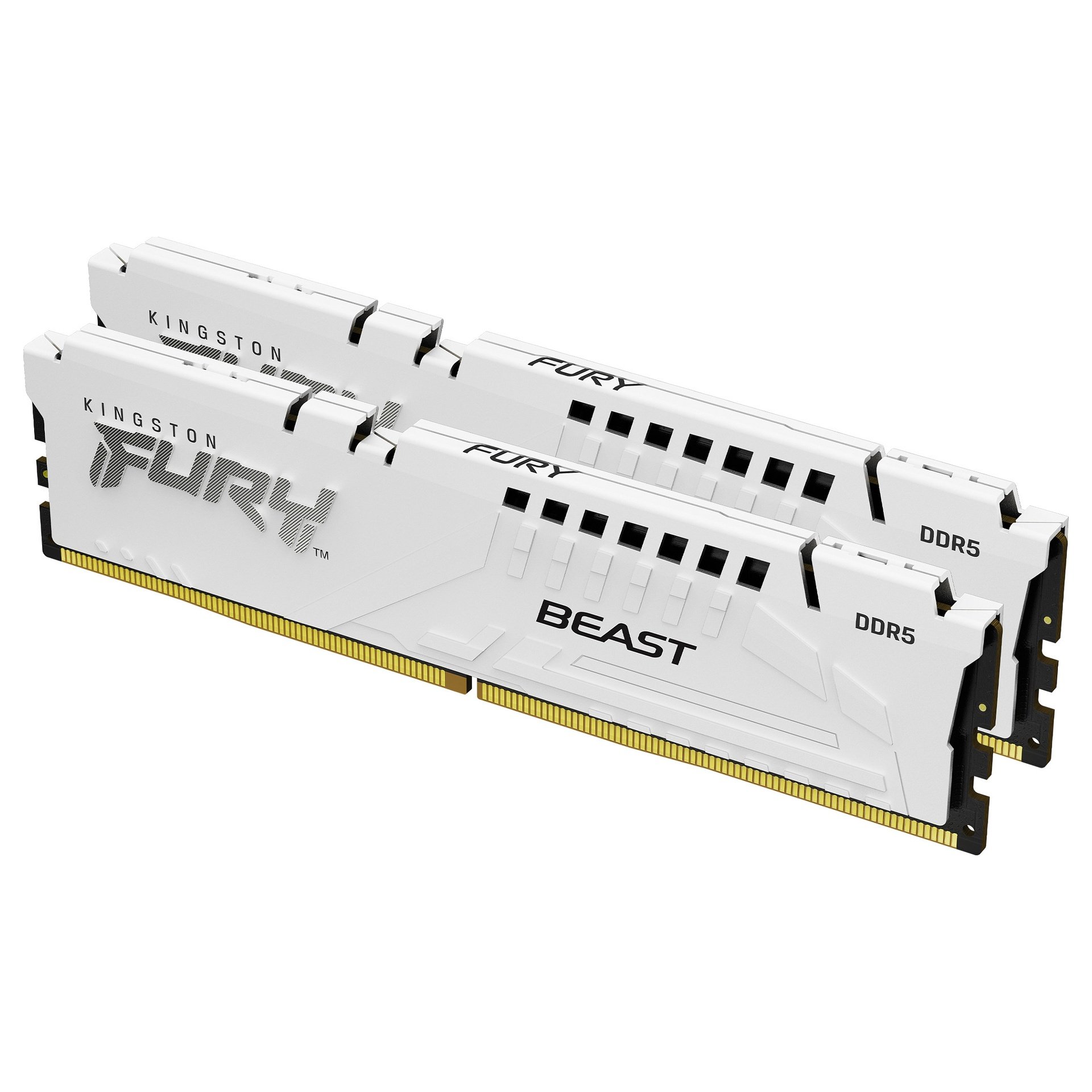KINGSTON FURY Beast 64GB DIMM DDR5 5600MT/s DDR5 CL36 Kit of 2 White EXPO