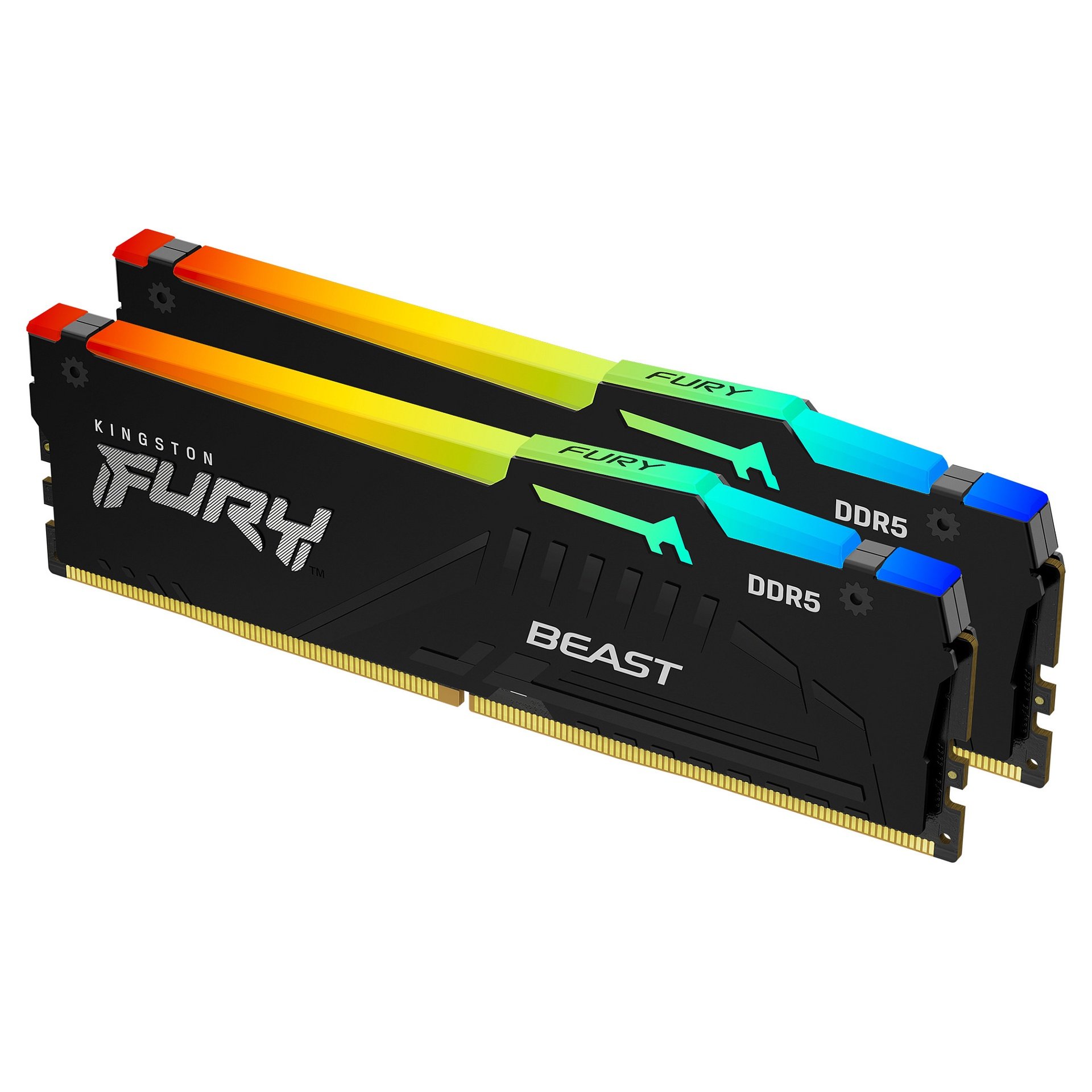 KINGSTON 32GB 6000MT/s DDR5 CL30 DIMM Kit of 2 FURY Beast RGB EXPO