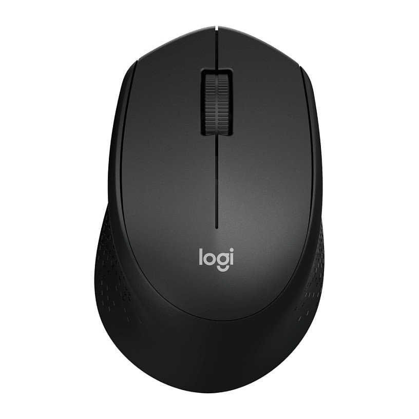 LOGITECH M330 Silent Plus Wireless Mouse - Black