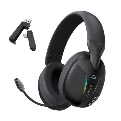 Armaggeddon Cosmic-V Gaming Headset - Ultraclear Black
