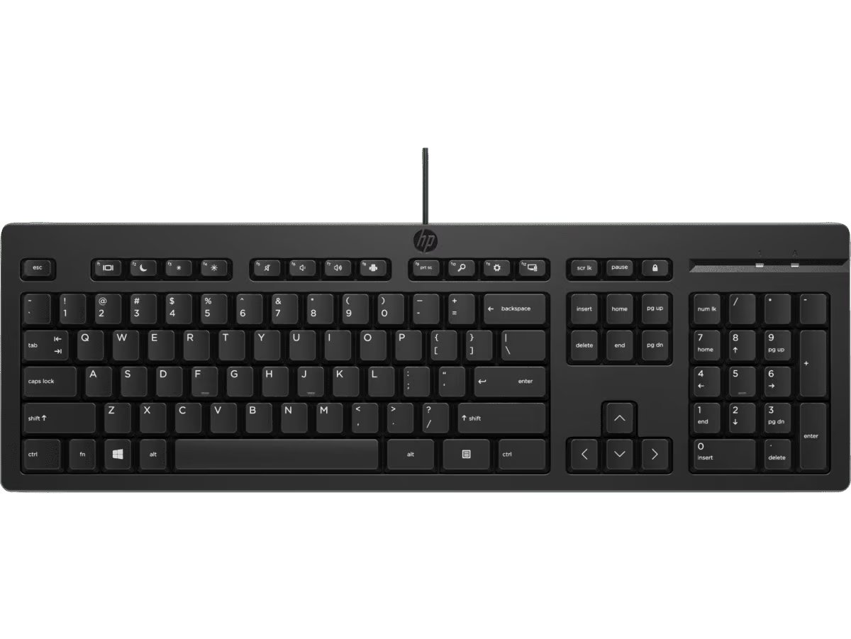 HP 125 Wired Keyboard - UK Layout - M27527-031
