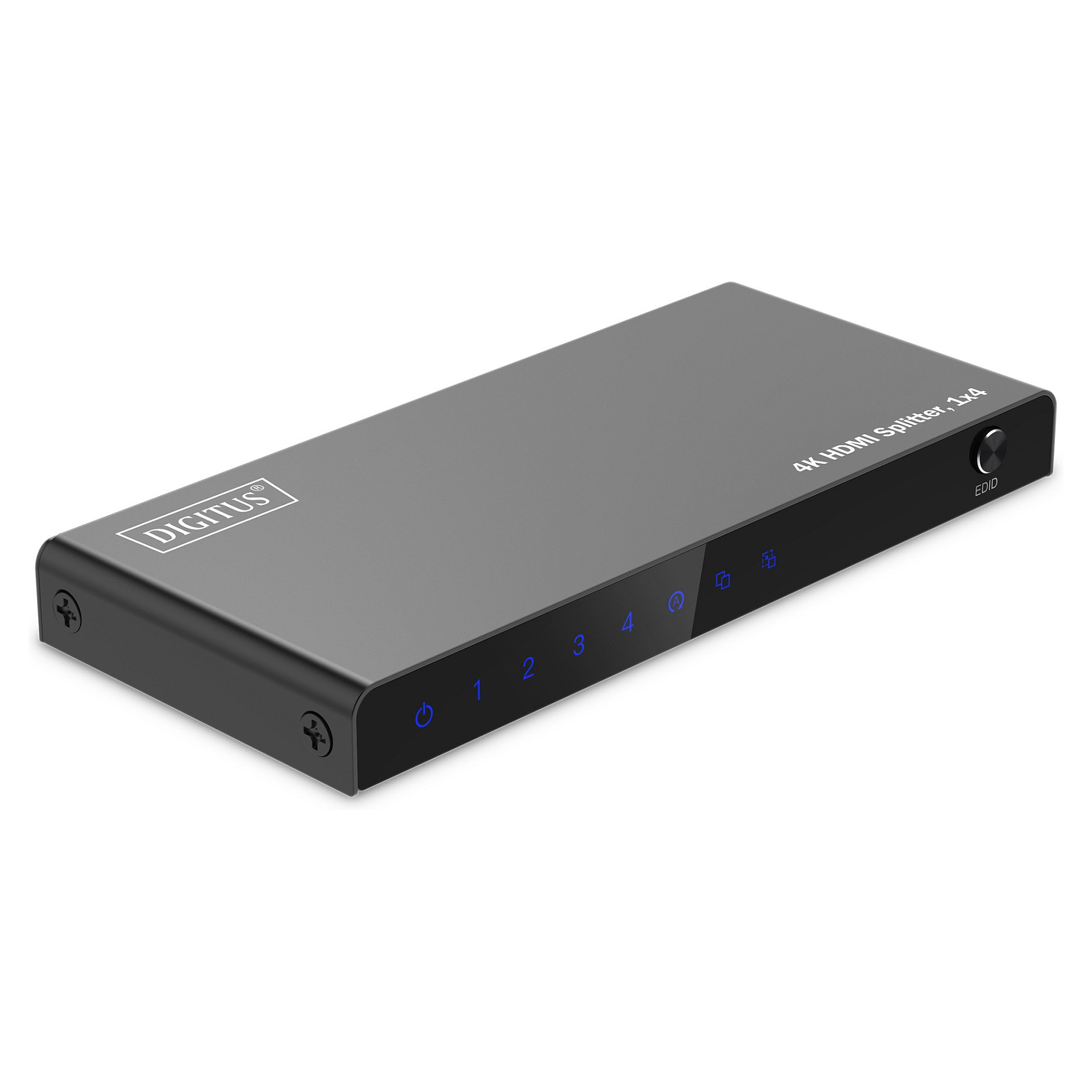 DIGITUS HDMI Splitter 1x4 4K / 60Hz HDCP 2.3 EDID Control · DS-55337
