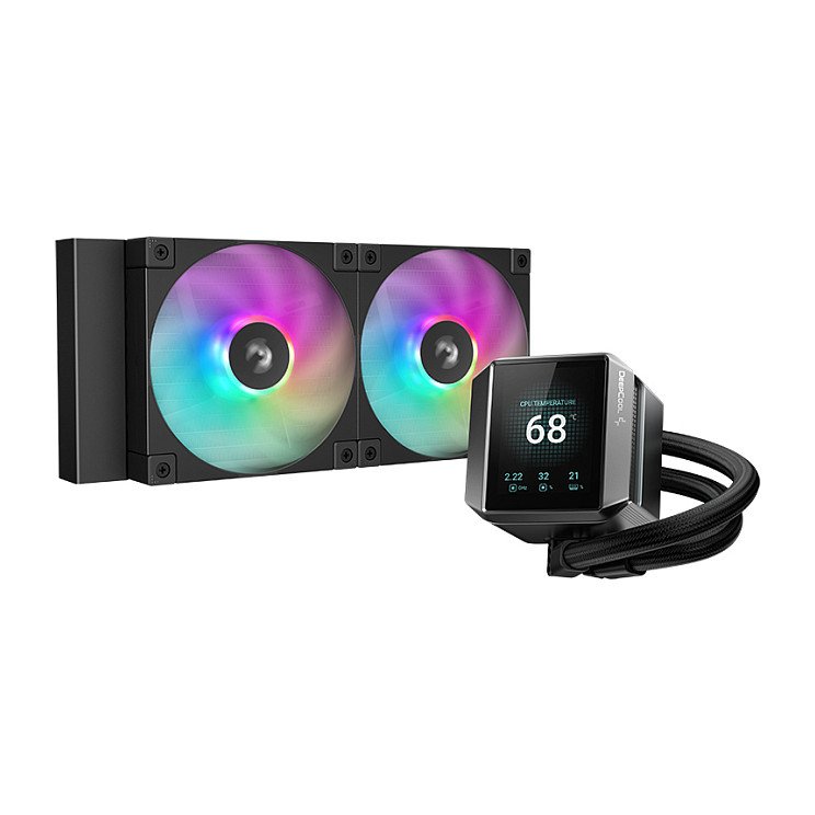 DeepCool Water MYSTIQUE 240 - R-LX550-BKADSNC-G-1 AIO - R-LX550-BKADSNC-G-1