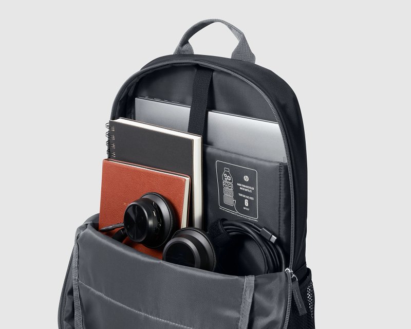 HP 15.6" Laptop Backpack - Black - 9W0Z7AA