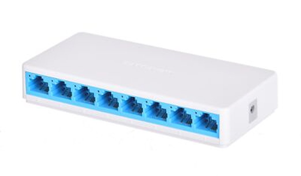 8-port Plastic Case Fast Switch - MS108