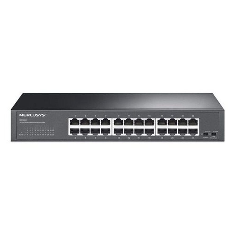 24-port Steel Case Gigabit Switch - MS124GS