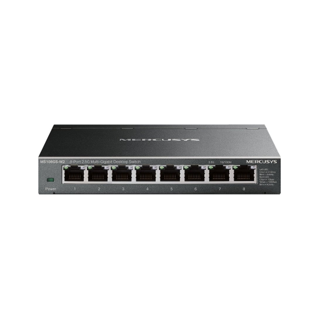 5-Port 2.5G Multi-Gigabit Desktop Switch - MS108GS-M2