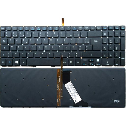 Acer Aspire V5-572 - UK Layout - Backlit Keyboard