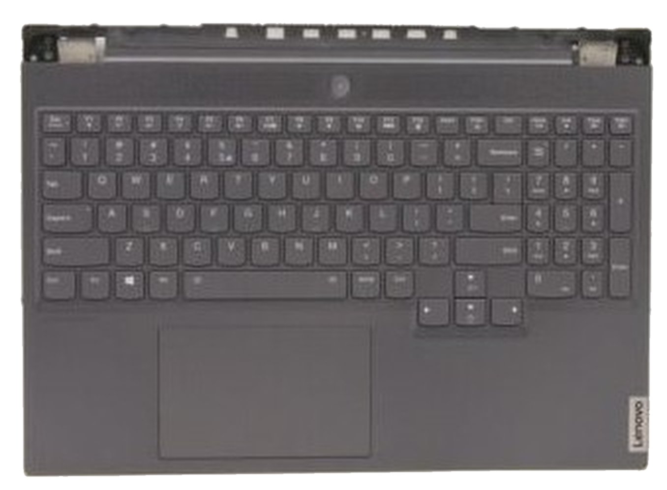Lenovo Legion 7 16ACHG6 - Palmrest UK Layout Grey with Backlit Keyboard - 5CB1C17310 - Pre-Owned Grade A - 1-Year Warranty