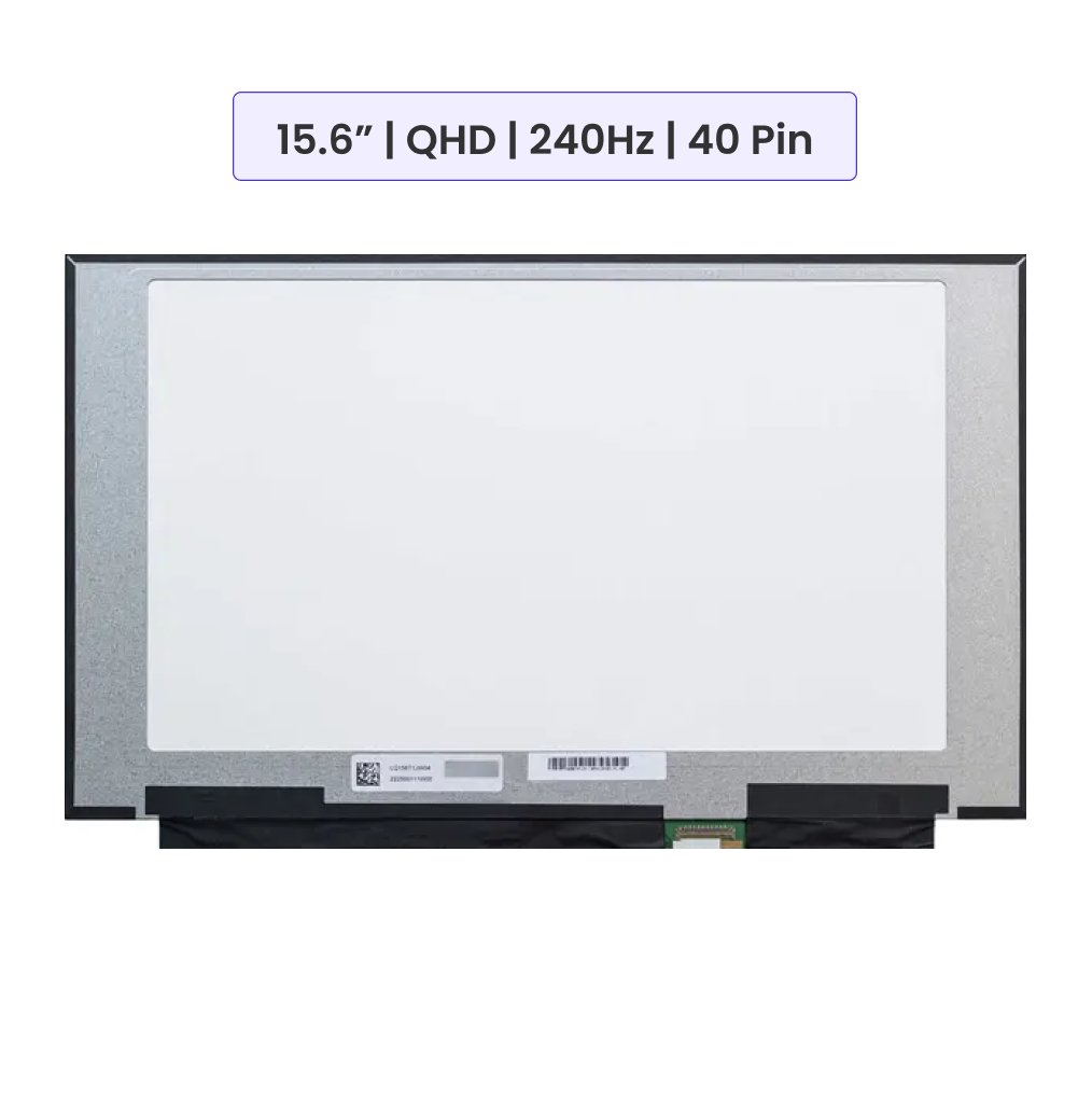 Laptop Screen Panel 15.6-Inch - QHD (2560x1440) IPS - 240Hz - 40 Pin
