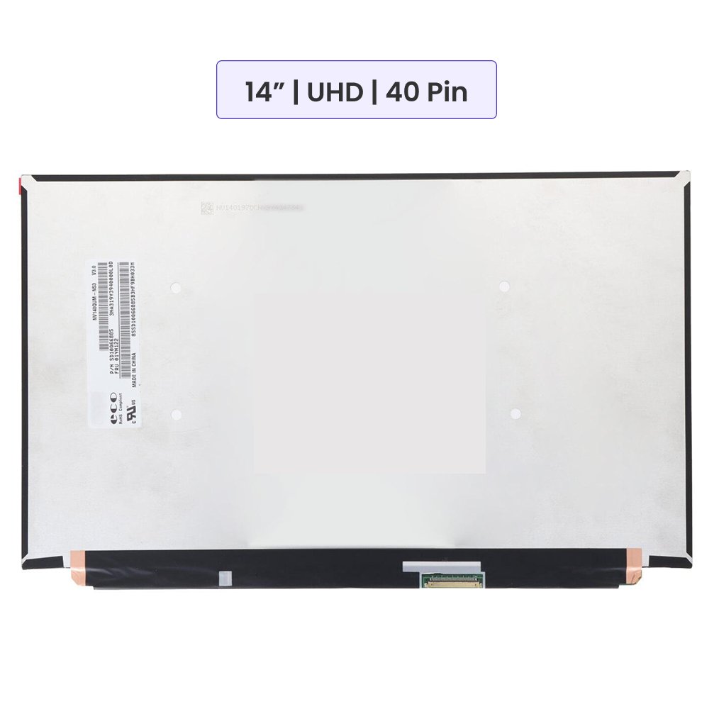 Laptop Screen Panel 14.0-Inch - UHD (3840x2160) - 40 Pin