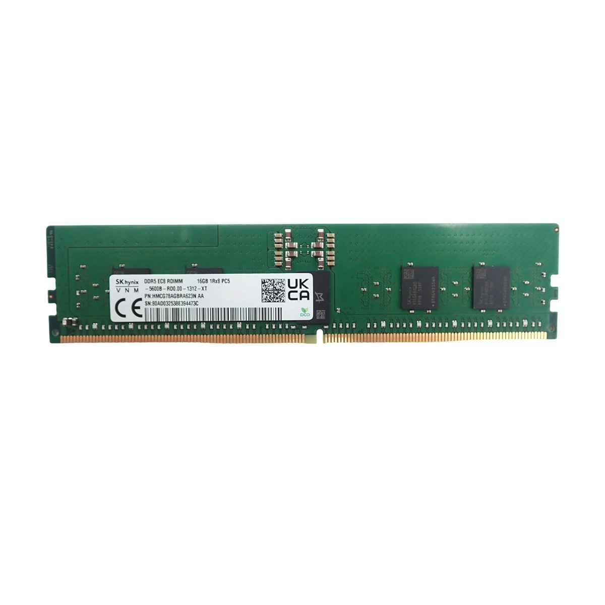 SK hynix 16GB DDR5-5600 ECC RDIMM Server RAM (HMCG78AGBRA623N)