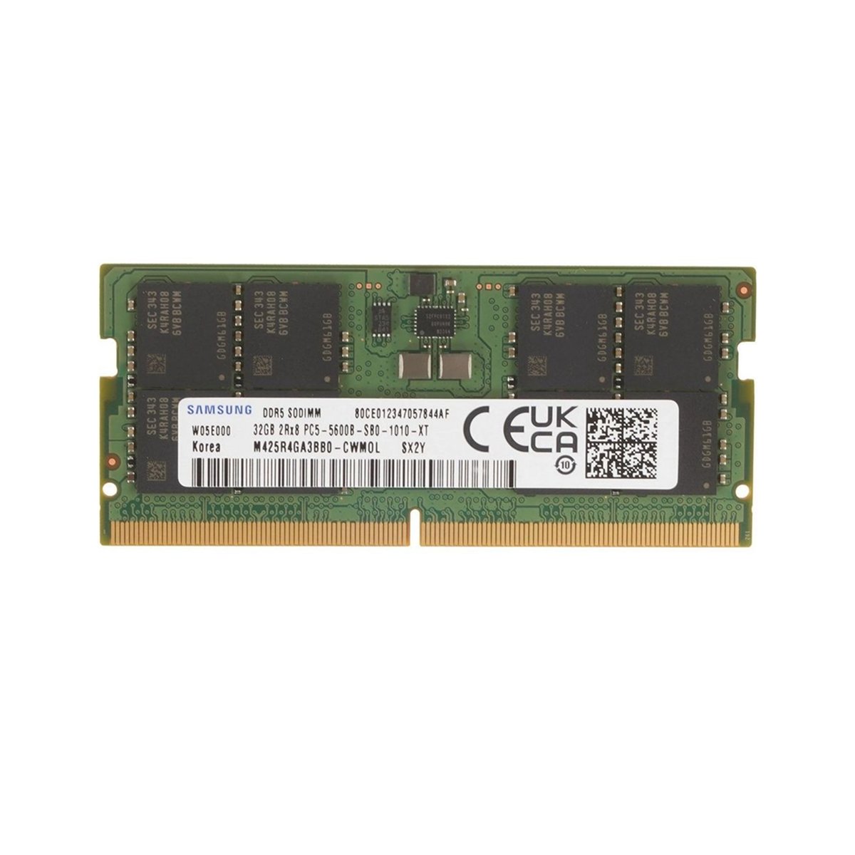 Samsung 32GB DDR5 5600 SODIMM (M425R4GA3BB0-CQK0L)
