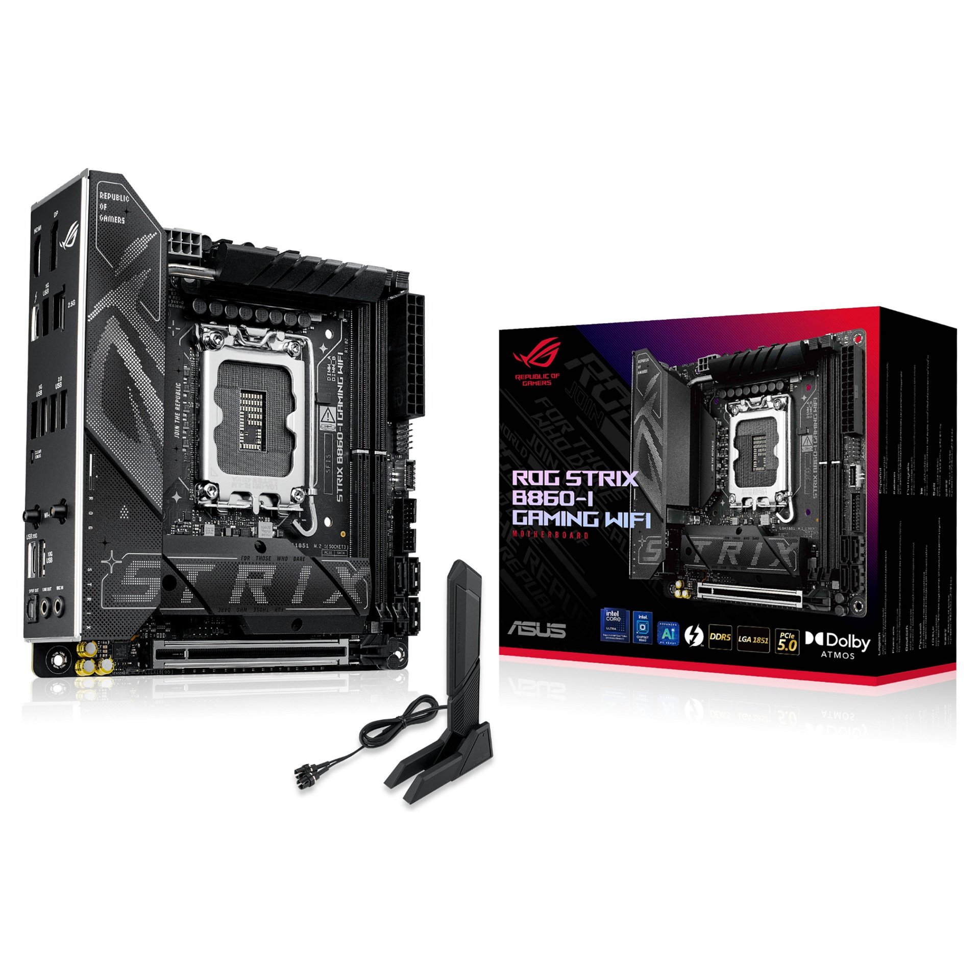 LGA1851 ASUS ROG STRIX B860-I GAMING WIFI