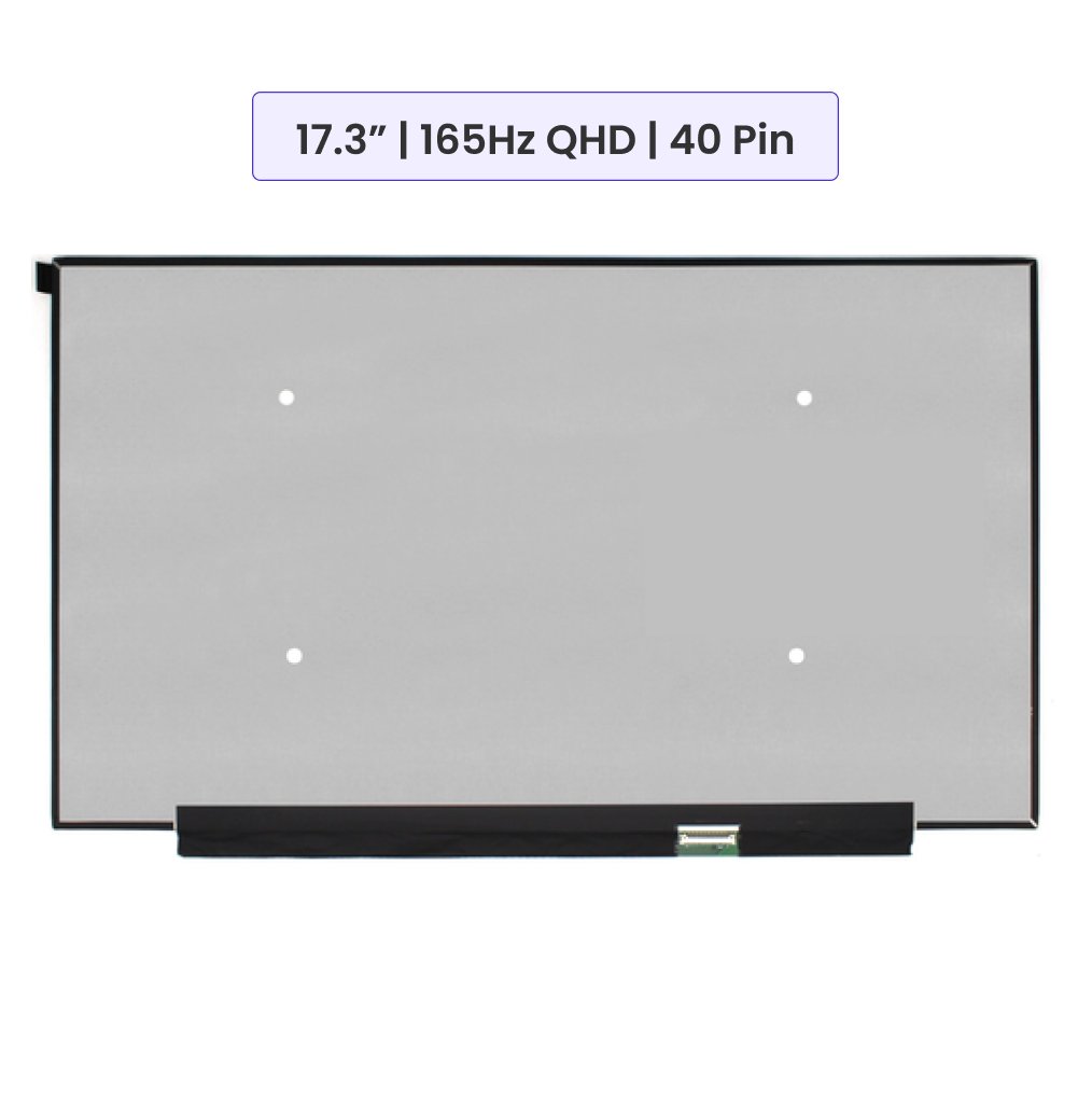 Laptop Screen Panel 17.3-Inch - QHD (2560x1440) - 40 Pin - 165Hz