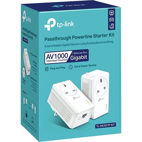 TP-link TL AV1000 Powerline  TL-PA7017P Kit