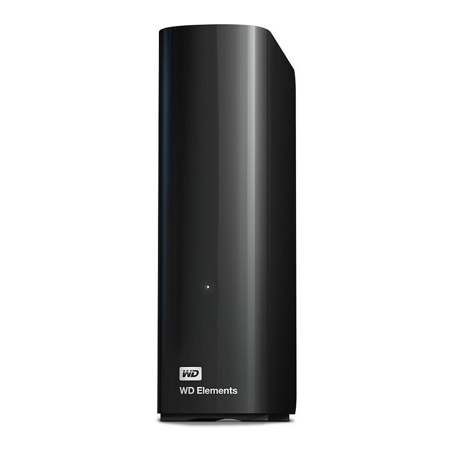 8TB WD External Hard Drive Elements Desktop - USB 3.0 - Black