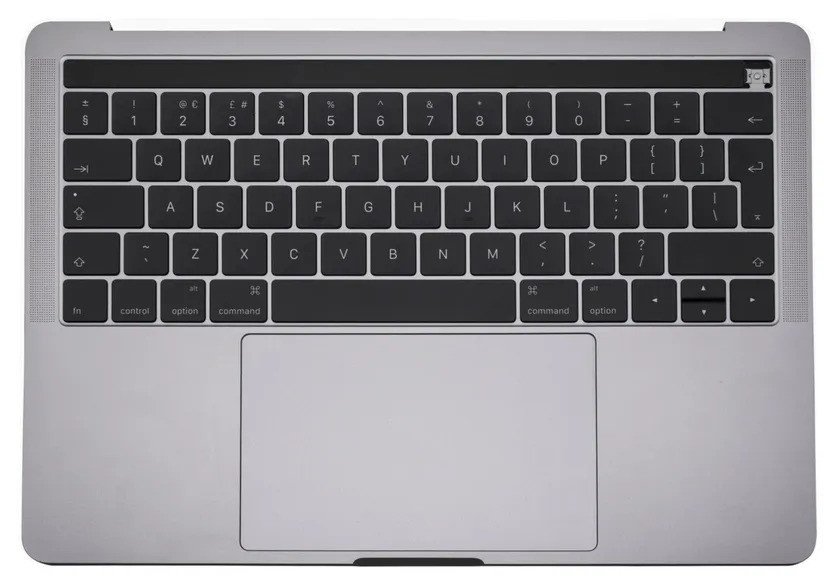 MacBook Pro 13 A1706 2016 2017 - Space Gray - Used Grade A Palmrest