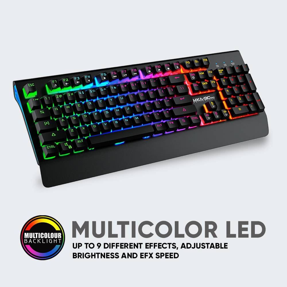 Armaggeddon MKA-9C ProGaming Mech Blue Keyboard - 1-Year Warranty (copy)