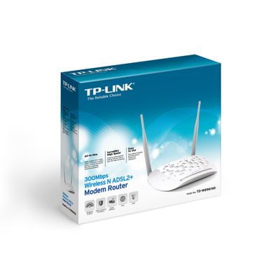 TP-Link wireless router TD-W8961N - 300 Mbit/s