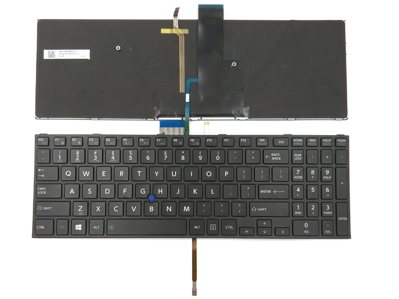 Toshiba Satellite Pro R50-C Series - US Layout - Backlight Keyboard