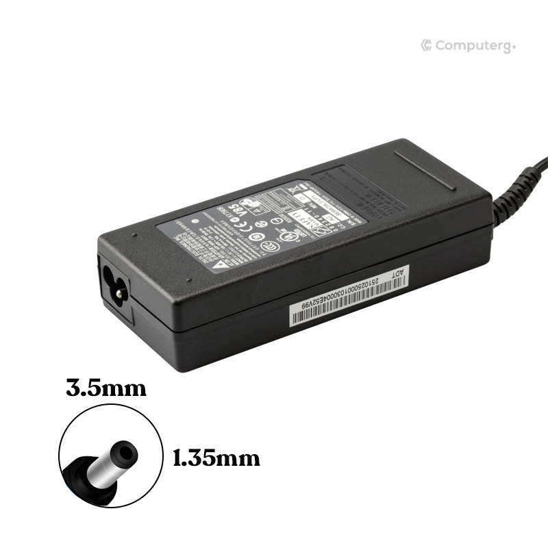 Original Delta Charger For Toshiba DynaBook - 65W - 3.5x1.35mm