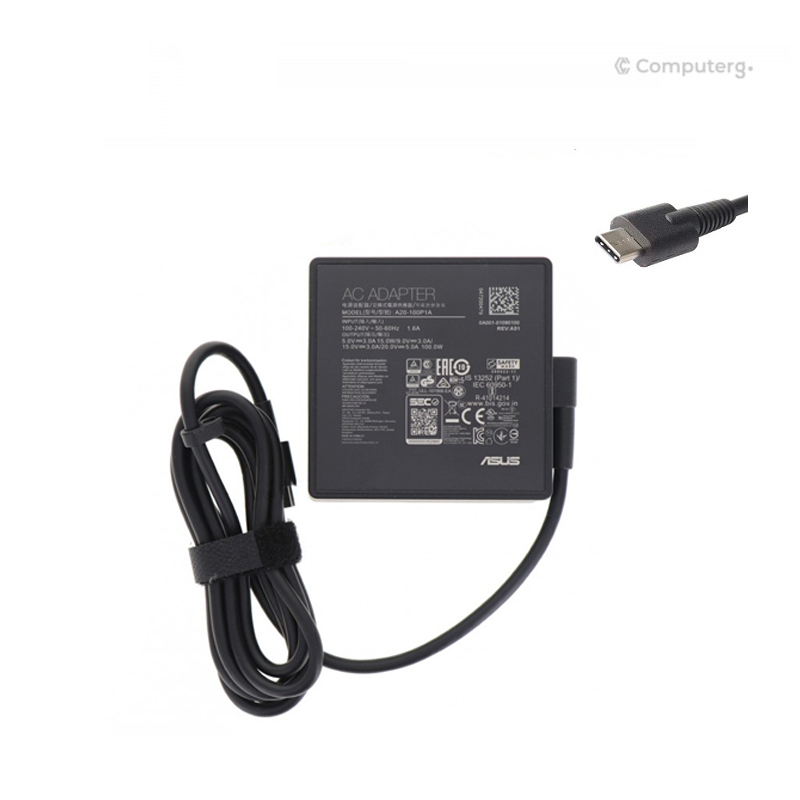 Original Charger For Asus Notebooks - 100w -Type-C Charger