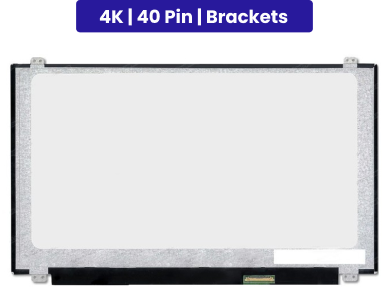 15.6-Inch - UHD (3840x2160) IPS - 40 Pin - Brackets - 1-Year Warranty