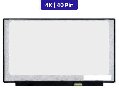15.6-Inch - UHD (3840x2160) IPS - 40 Pin - 1-Year Warranty