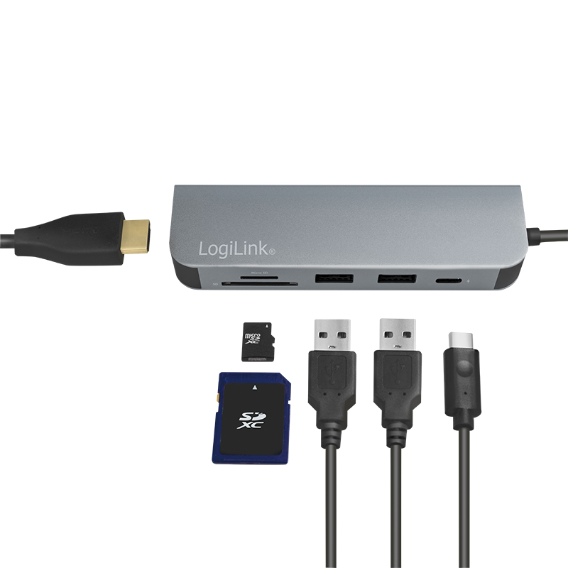 LogiLink USB-C Multifunction Hub - UA0343