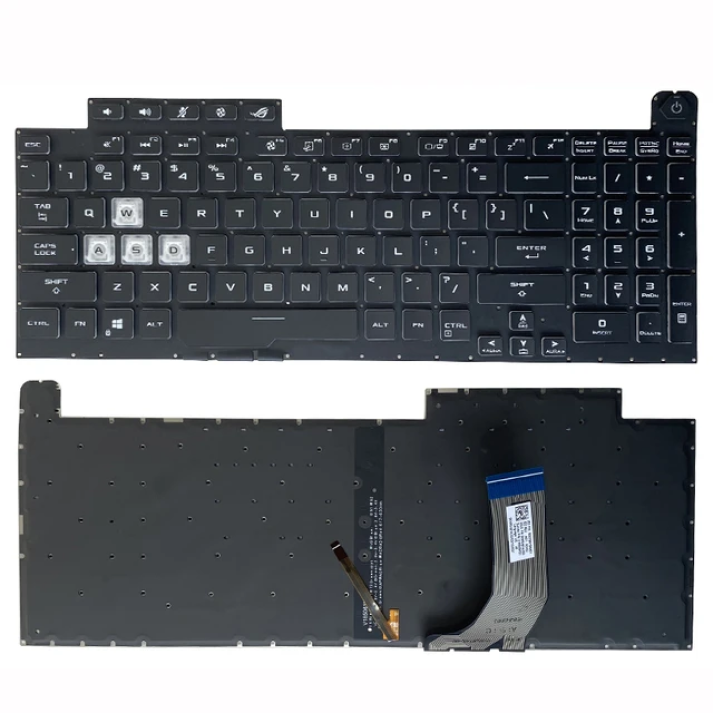 Asus G731GV Series - Backlight - US Layout keyboard
