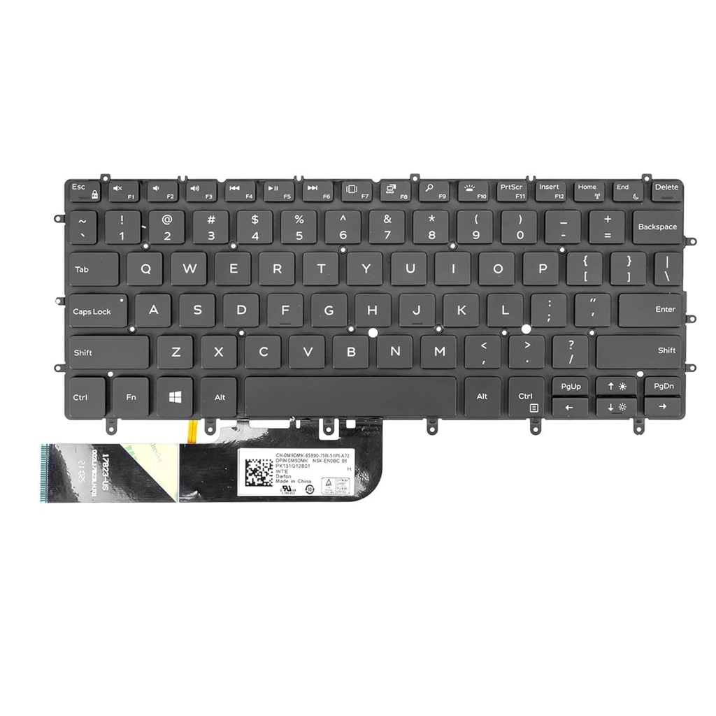 Dell 13 7390 - Backlight - US Layout Keyboard