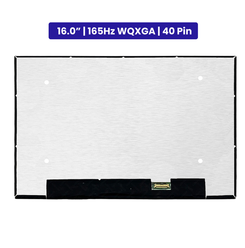 16.0-Inch - 165Hz WQXGA - 40 Pin