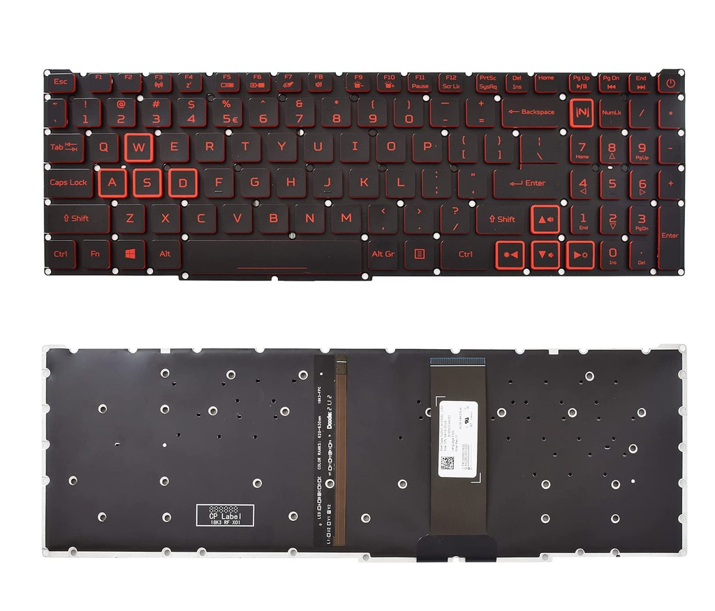 Acer Nitro 5 AN517-51 Series - Backlight US Layout Keyboard