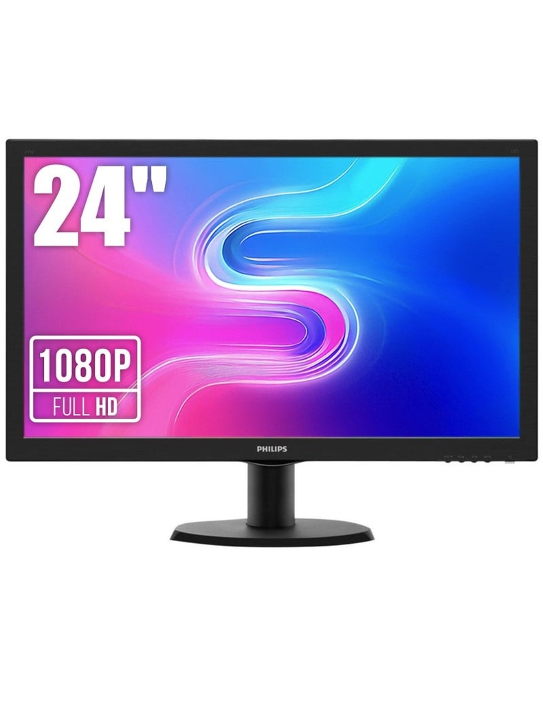 Philips 243V5L LED 24-Inch FHD Monitor