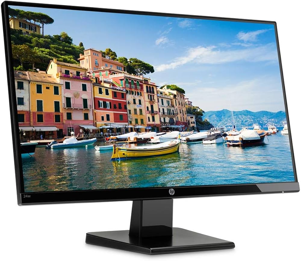 HP 24W LED 24-Inch FHD Monitor
