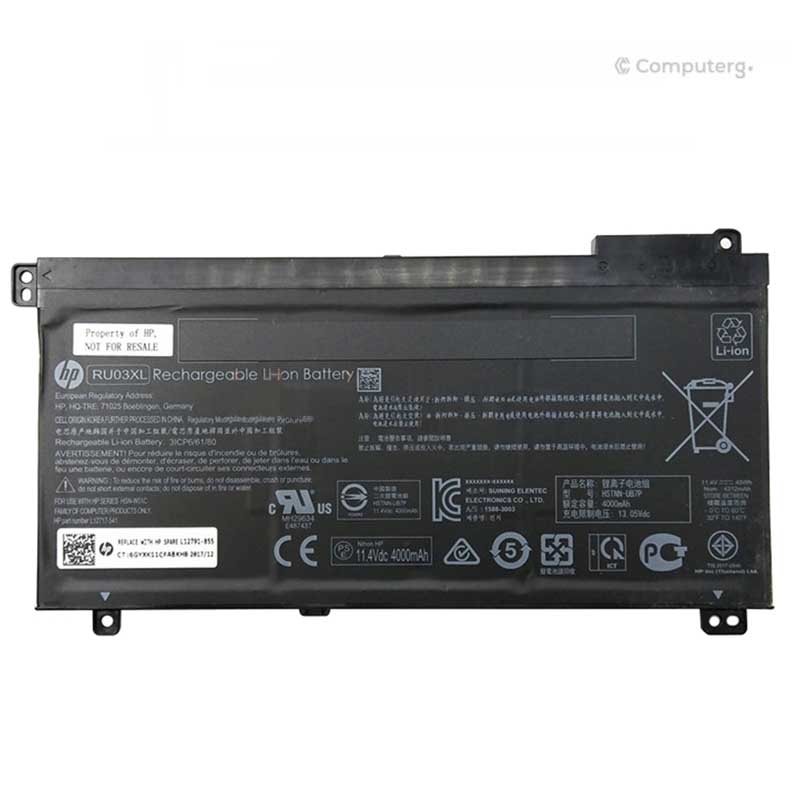 HP ProBook X360 440 G1 Series - RU03XL Battery