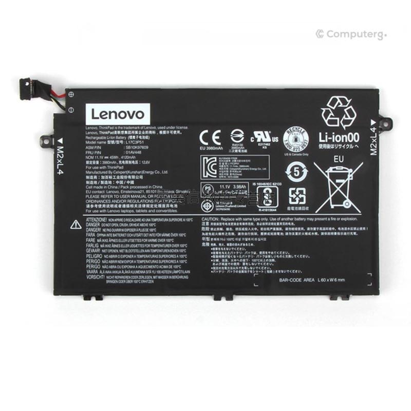 Lenovo E480 - L17L3P51 Battery