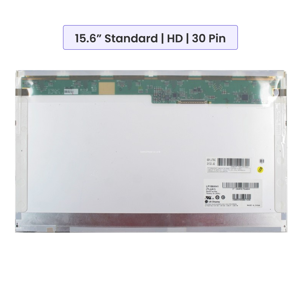 15.6-Inch - HD (1366x768) - 30 Pin