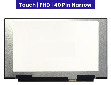 15.6-Inch - On Cell Touch - FHD (1920x1080) -  40 Pin Narrow - 1-Year Warranty