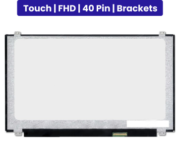 15.6-Inch - On Cell Touch - FHD (1920x1080) - 40 Pin - Brackets - 1-Year Warranty