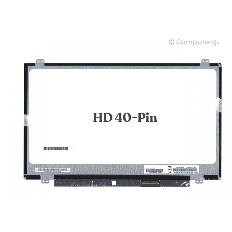 14-Inch - HD (1366x768) - 40 Pin - Brackets - 1-Year Warranty