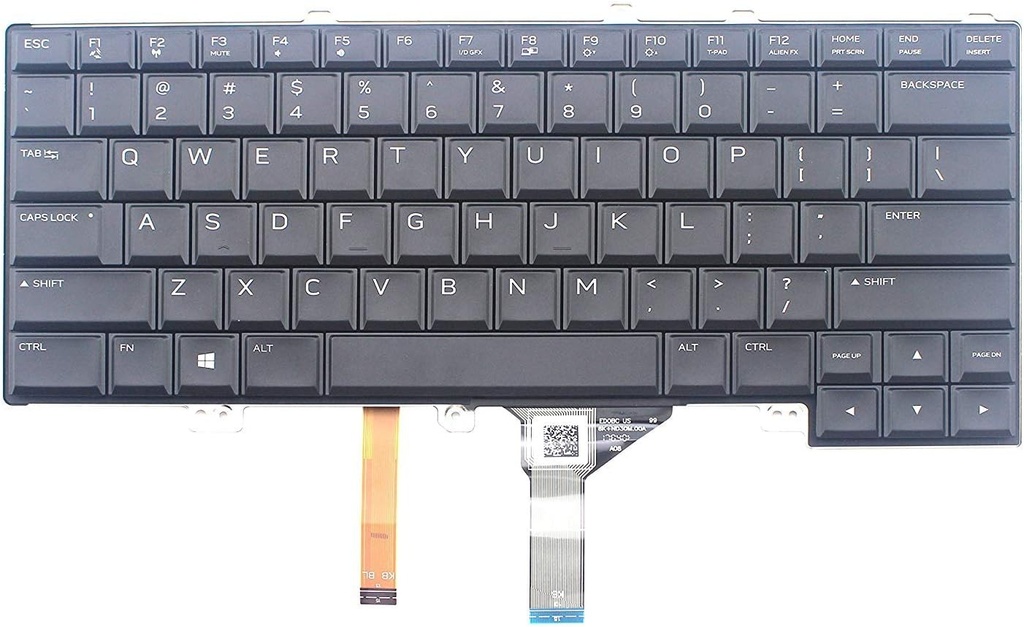 Alienware 13 14 15 R3 R4 - US layout Keyboard