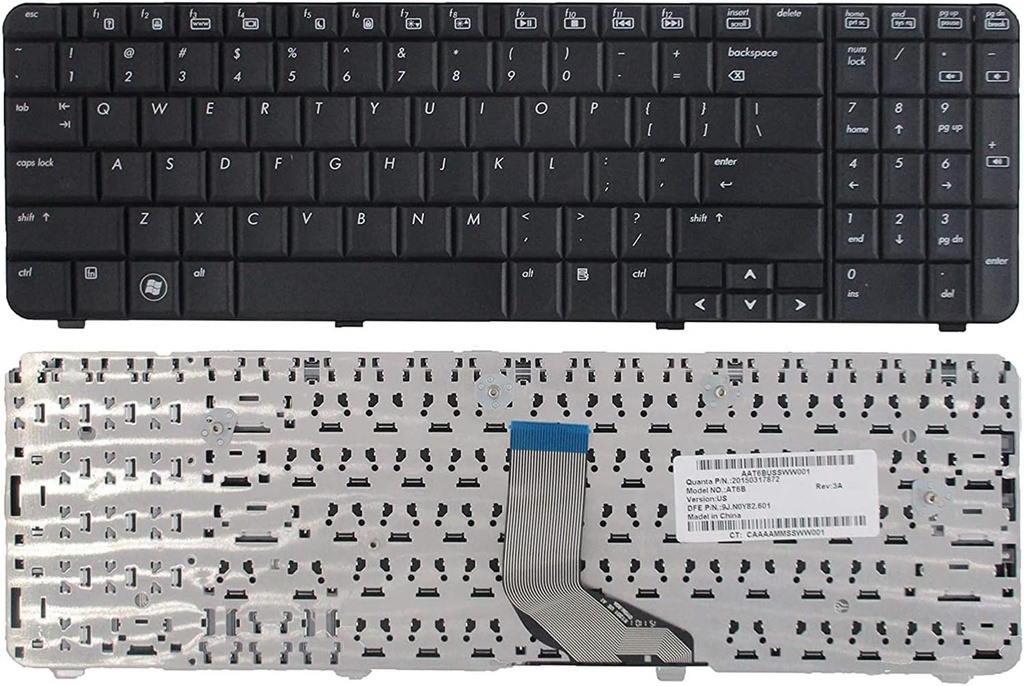 HP Presario CQ61 Series - US Layout Keyboard